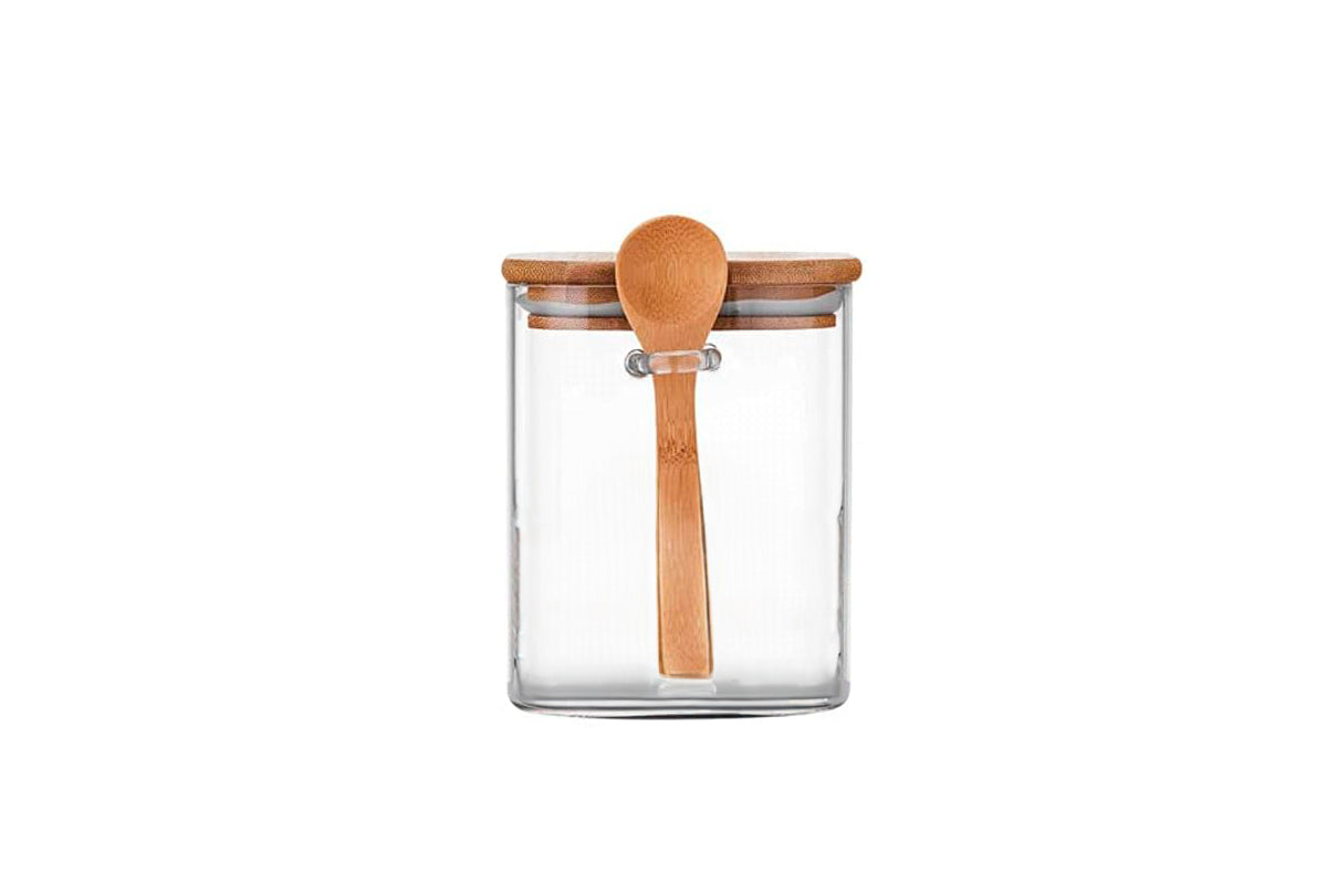 POTE DE VIDRIO BOROSILICATO 1L.