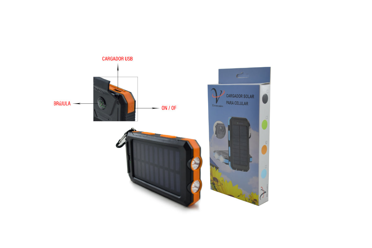 CARGADOR SOLAR.