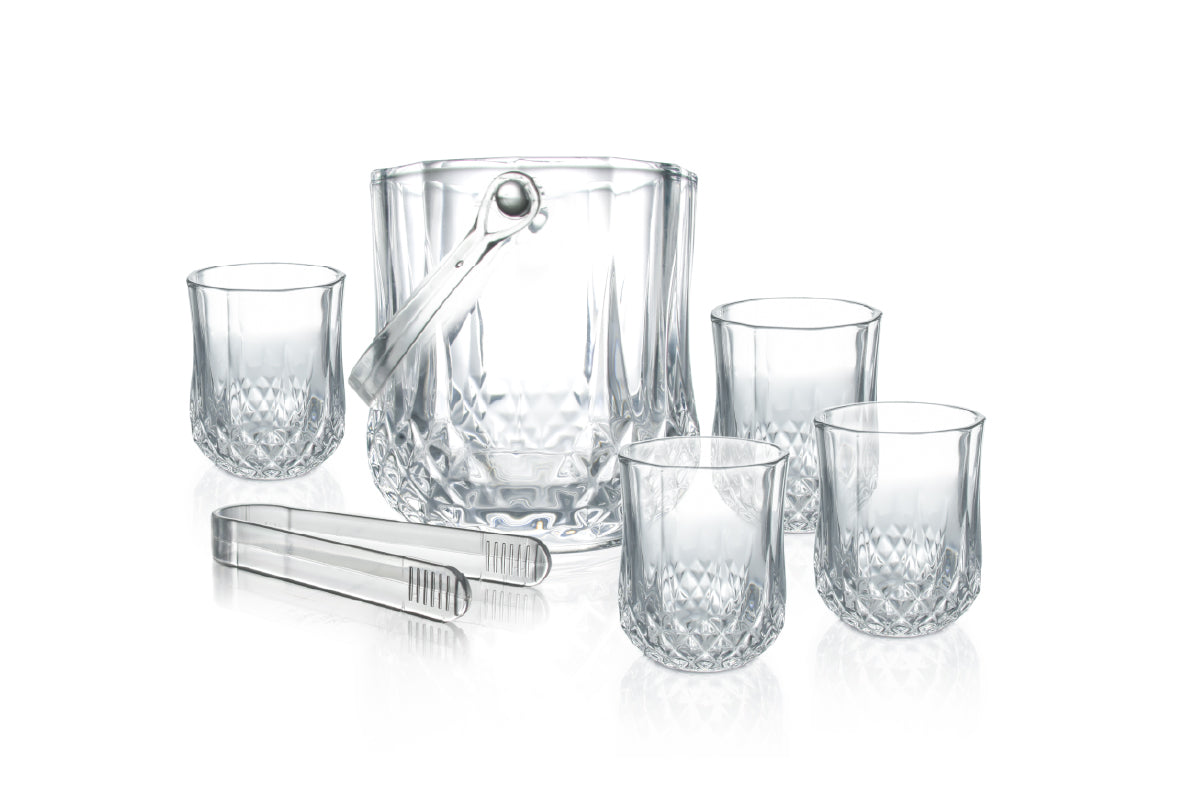HIELERA CON VASOS.
