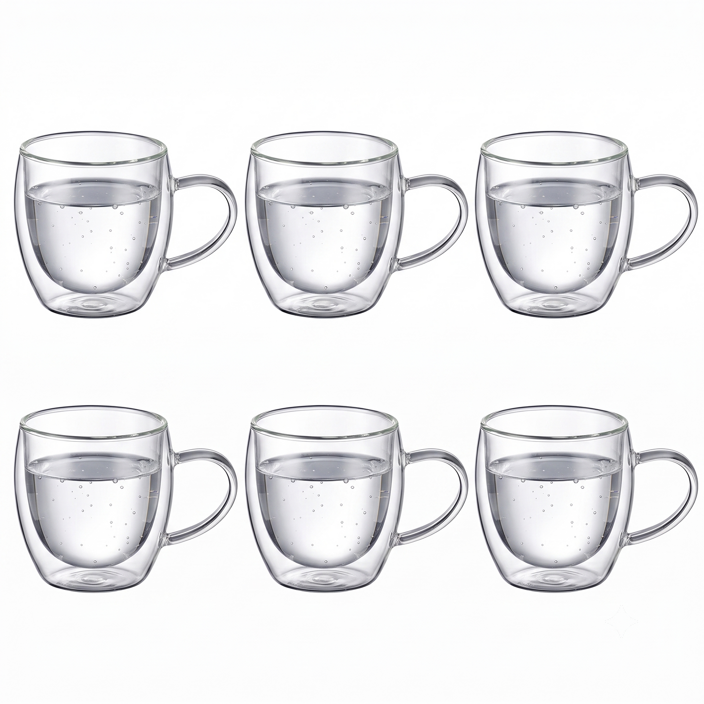 TAZAS DOBLE CAPA 250ML.
