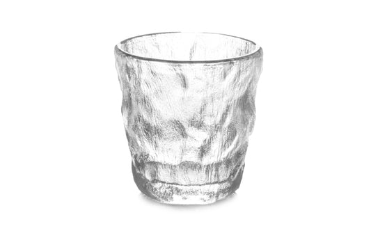 VASOS EN VIDRIO PAVONADO 290ML.