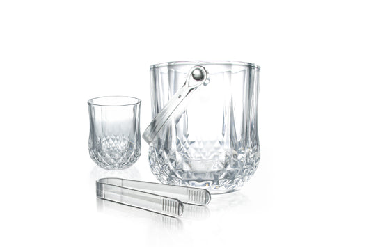 HIELERA CON VASOS.