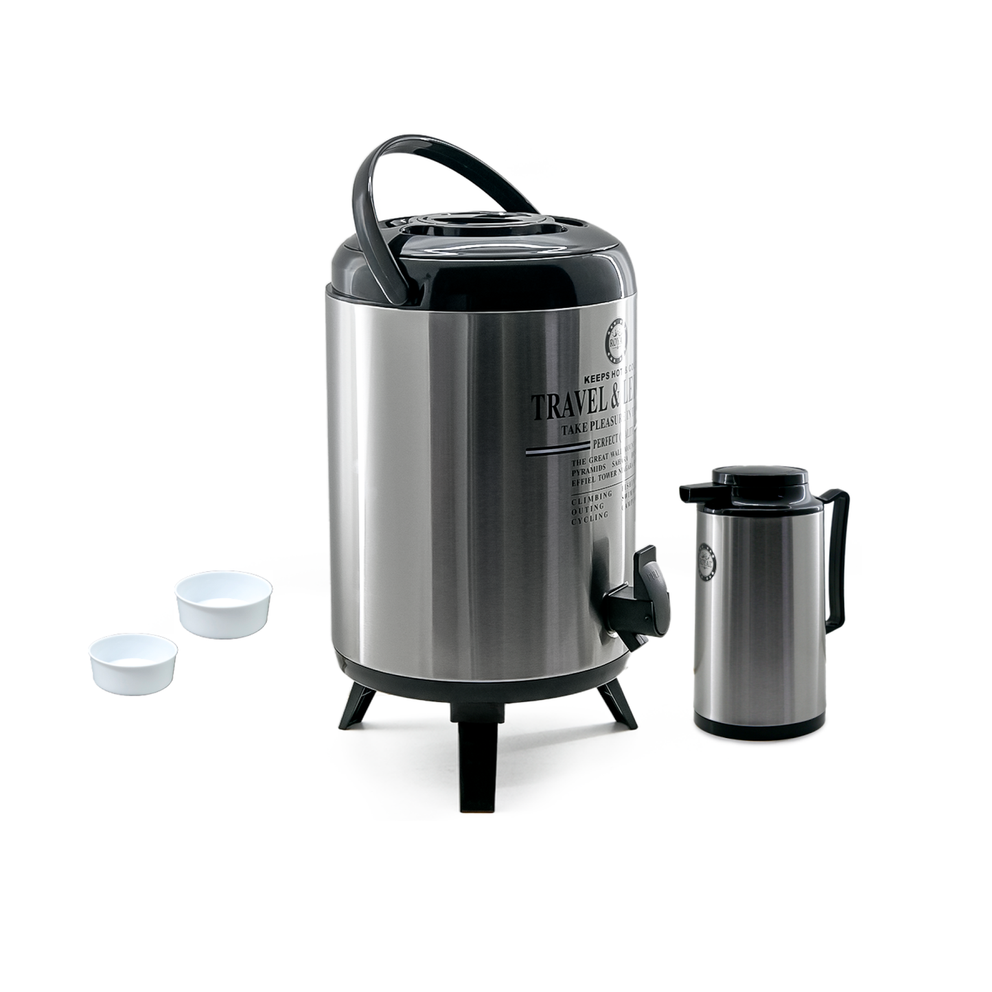 DISPENSADOR Y TERMO.