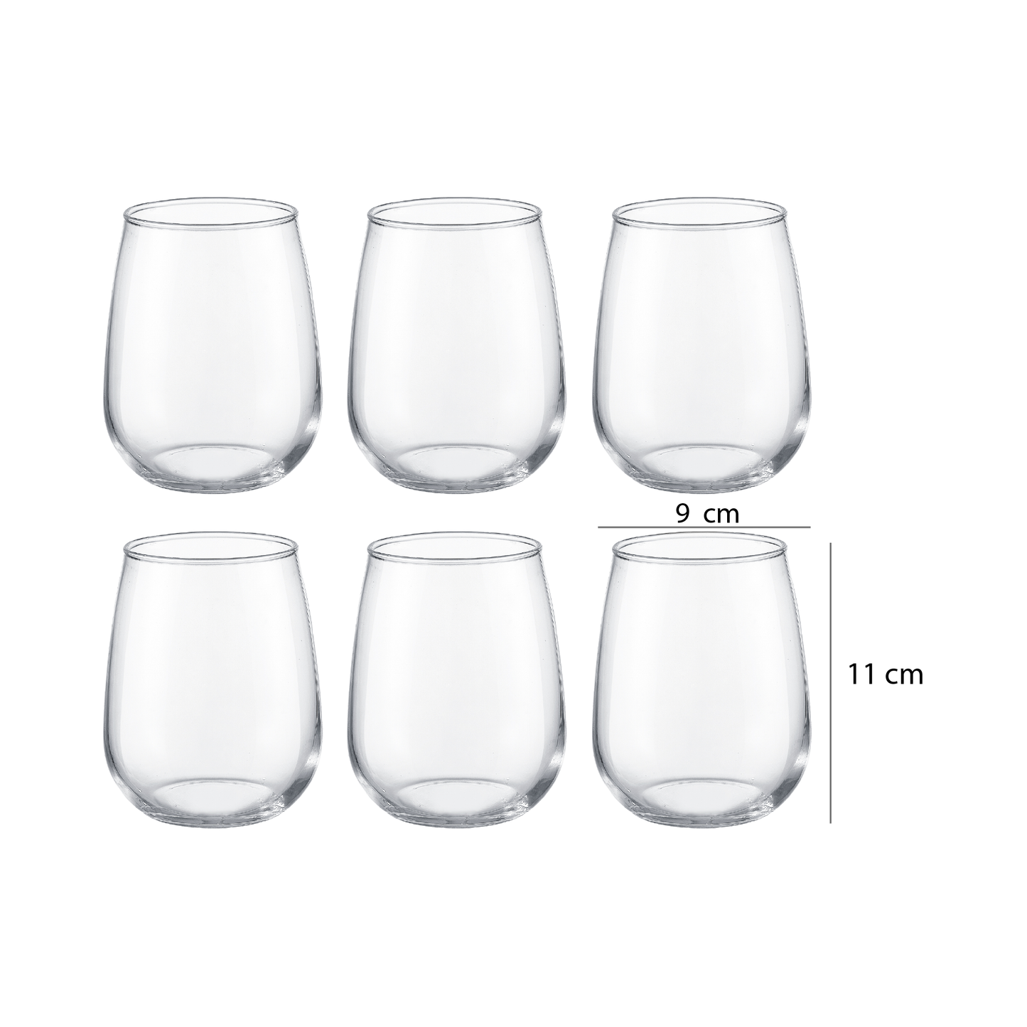 VASOS SERENITY 500ML.
